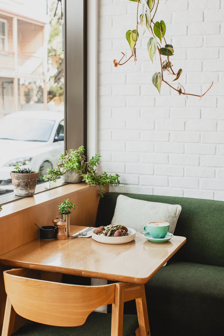 Morning After cafe interior